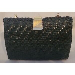 Vintage Danieli Rattan Purse Exc Condition